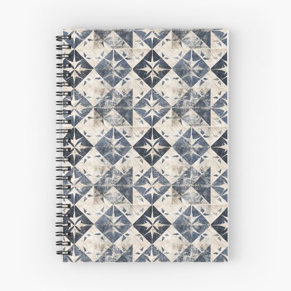 Item preview, Aged Blue Pattern designed and sold by nicbeeseart.