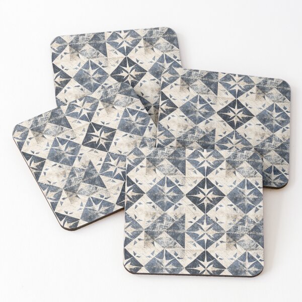 Item preview, Aged Blue Pattern designed and sold by nicbeeseart.