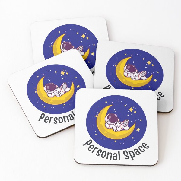 Item preview, Personal Space | Space | Introvert quotes designed and sold by PurpleWay.