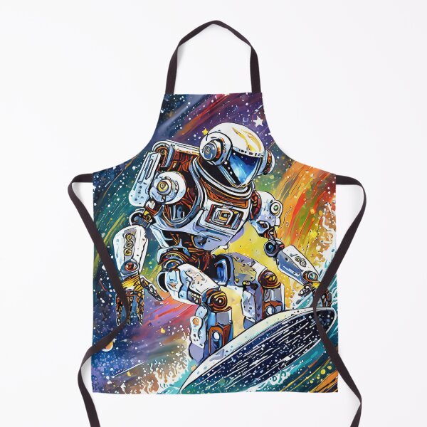 Item preview, Cosmic Surfer Bot designed and sold by drawbey.