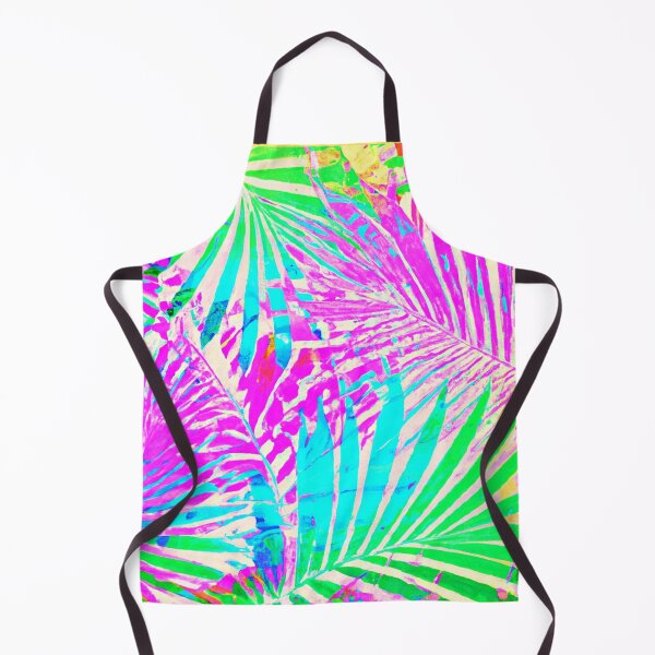 Item preview, Leafy Neon Delight Vivid Pattern designed and sold by Health And Fitness Posts e-Store.