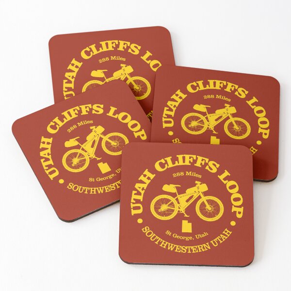 Item preview, Utah Cliffs Loop (cycling) designed and sold by curranmorgan.