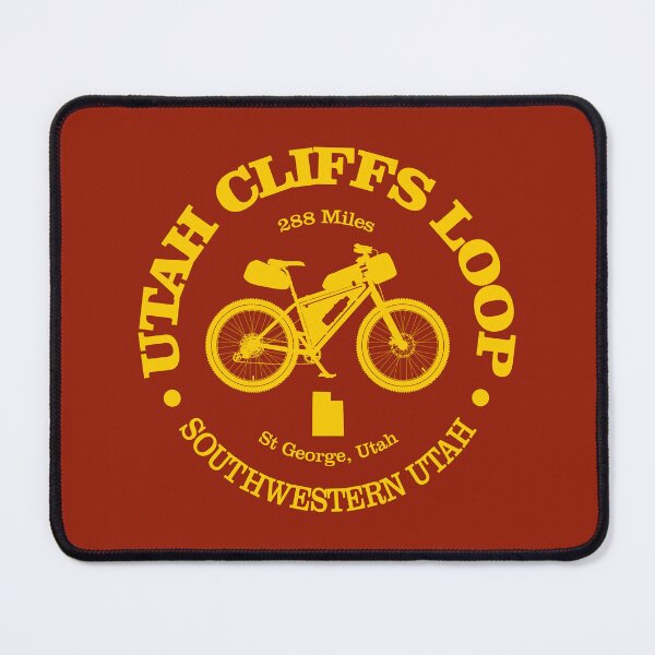 Item preview, Utah Cliffs Loop (cycling) designed and sold by curranmorgan.