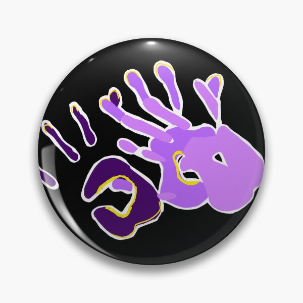 Item preview, Handprint Glow Purple designed and sold by Zee-Error.