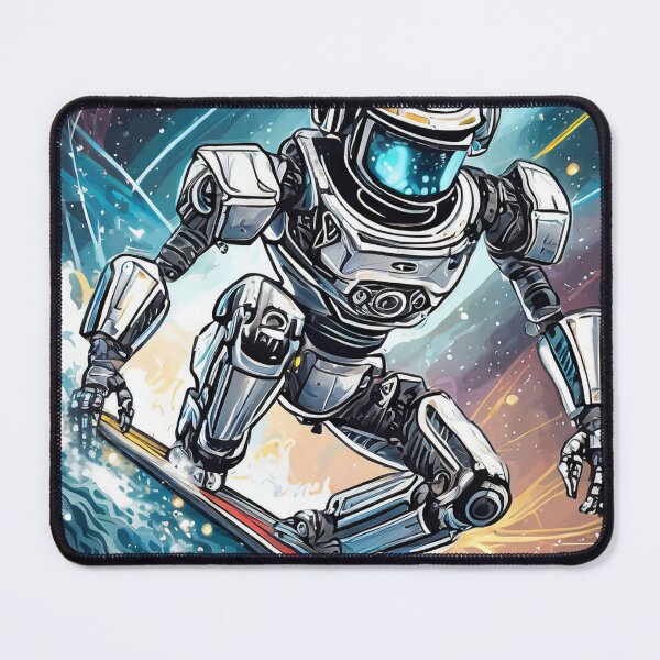 Item preview, Cosmic Surfer Bot designed and sold by drawbey.