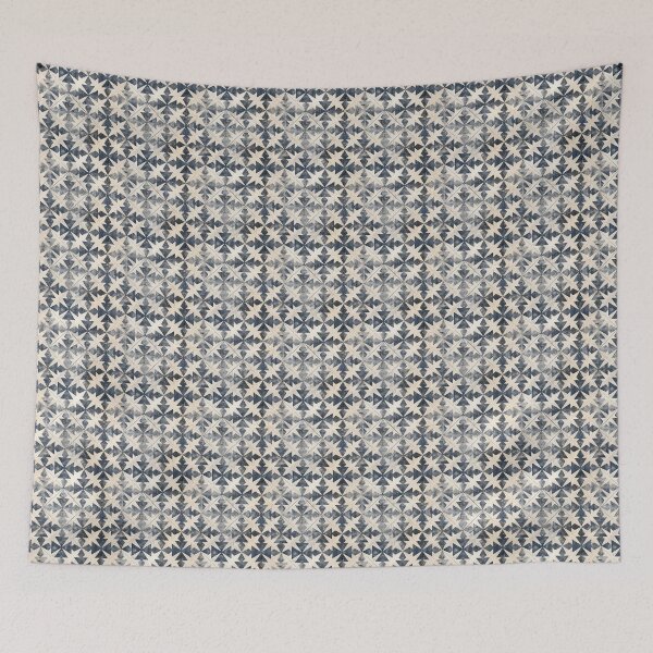 Item preview, Aged Abstract Blue Starburst designed and sold by nicbeeseart.