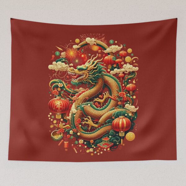 Item preview, Year of Dragon 2024, Chinese New Year designed and sold by Chaput Store.