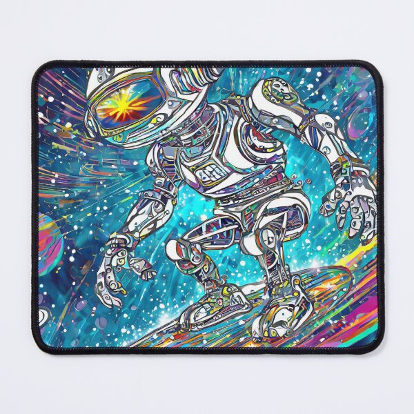 Item preview, Cosmic Surfer Bot designed and sold by drawbey.