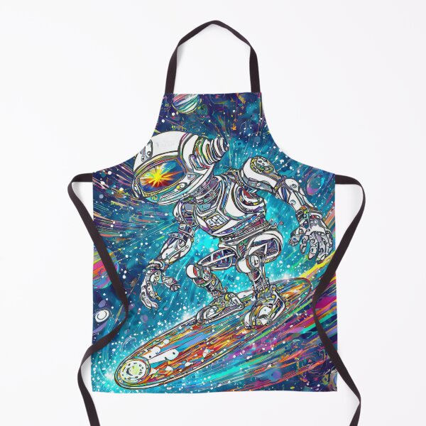 Item preview, Cosmic Surfer Bot designed and sold by drawbey.