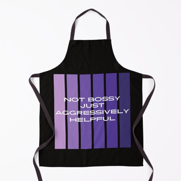 Item preview, Not Bossy Just Aggressively Helpful - Funny Sarcastic saying for Bossy Mom and Friend, Boss, Teacher And Chef  designed and sold by CHAMSSTORE.