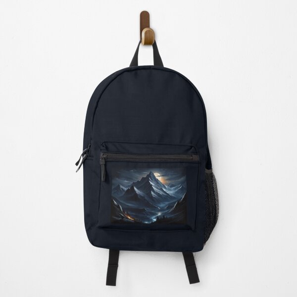 Item preview, Mountains at night designed and sold by ArtCraftLab.