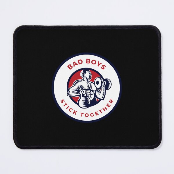Item preview, Bad Boys Stick Together Gym Workout Design designed and sold by SlickCity.