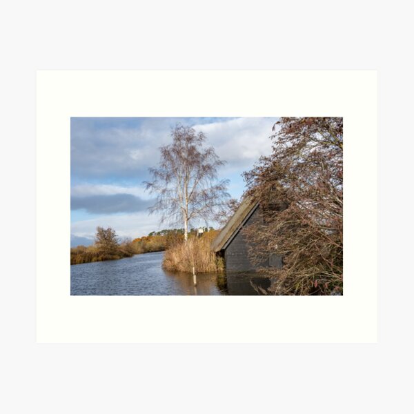 Item preview, Wooden boat shed on the river designed and sold by yackers1.