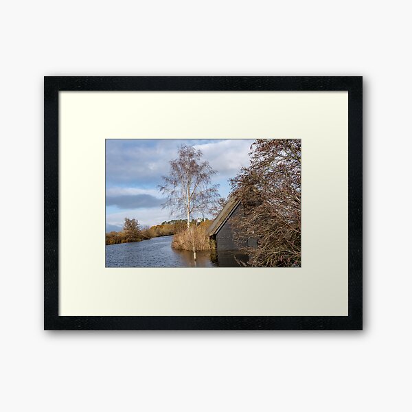 Item preview, Wooden boat shed on the river designed and sold by yackers1.