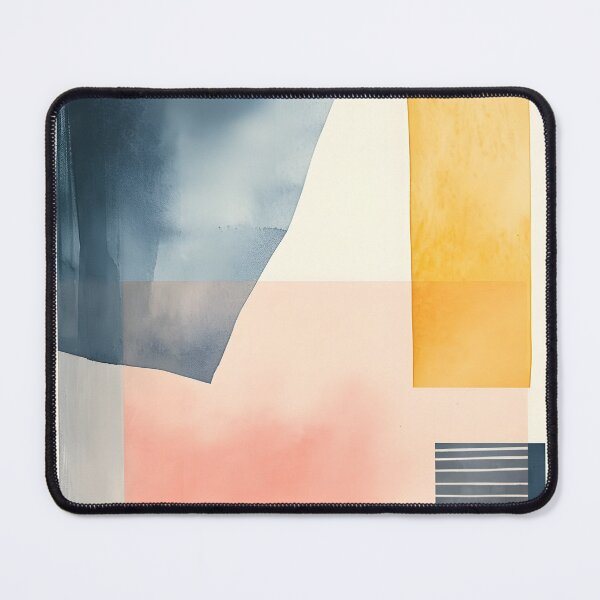 Item preview, Scandinavian Serenity: Pastel Harmony designed and sold by GodoAbstractArt.