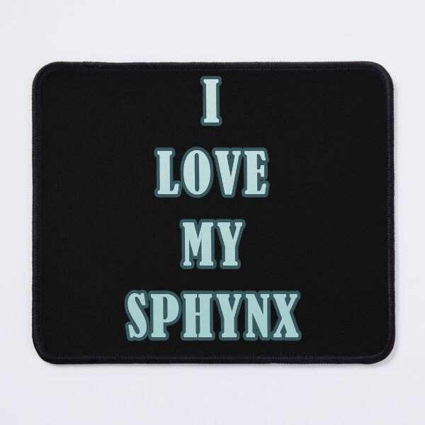 Artikelvorschau, Ich liebe meinen Sphynx BLAU entworfen und verkauft von OrangesAndFun.