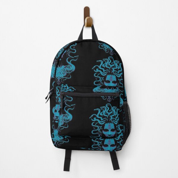 Item preview, Serpentine Elegance: Medusa Blue Silhouette designed and sold by SmokaARTS.