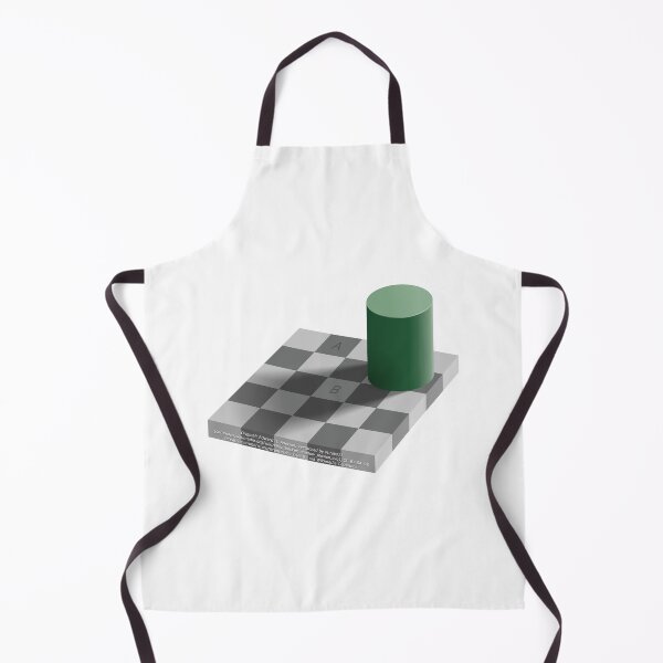 Item preview, Checker shadow optical illusion designed and sold by VeryRandomShop.