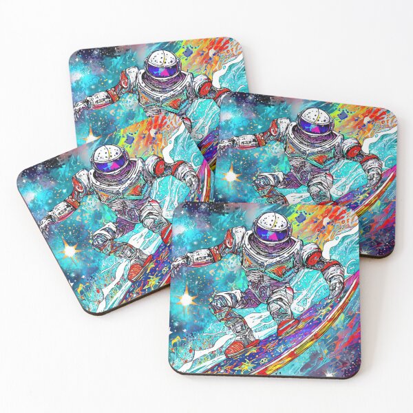 Item preview, Cosmic Surfer Bot designed and sold by drawbey.
