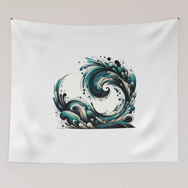 Item preview, Abstract Wave of Colors and Motion 2 designed and sold by lAnJefurtifeu.