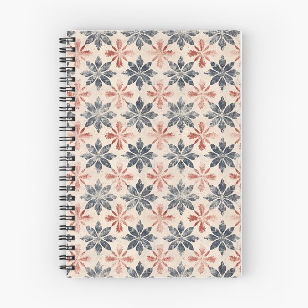 Item preview, Aged Large Blue & Red Florals designed and sold by nicbeeseart.