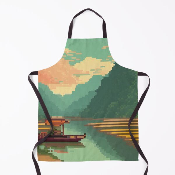 Item preview, Mù Cang Chải, Vietnam - Pixel Art designed and sold by Pixelartshirt.
