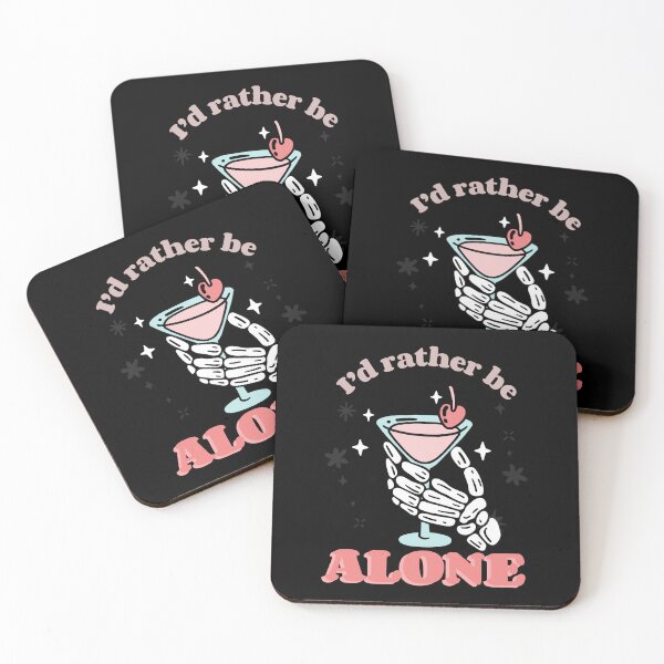Item preview, I'd Rather Be Alone designed and sold by RiseandShineTee.