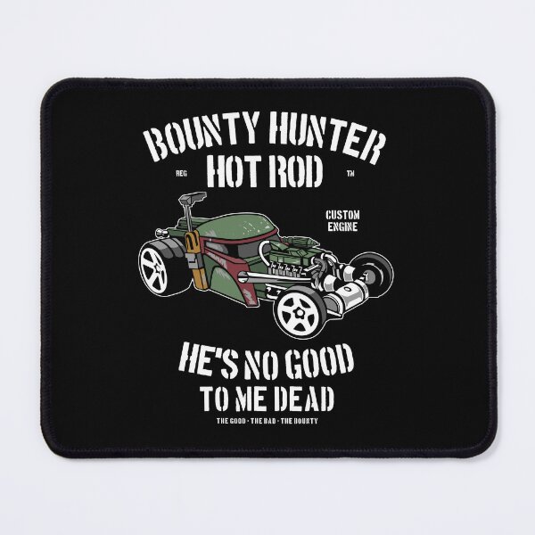 Item preview, Hot rod bounty hunter designed and sold by MAF_Merch.
