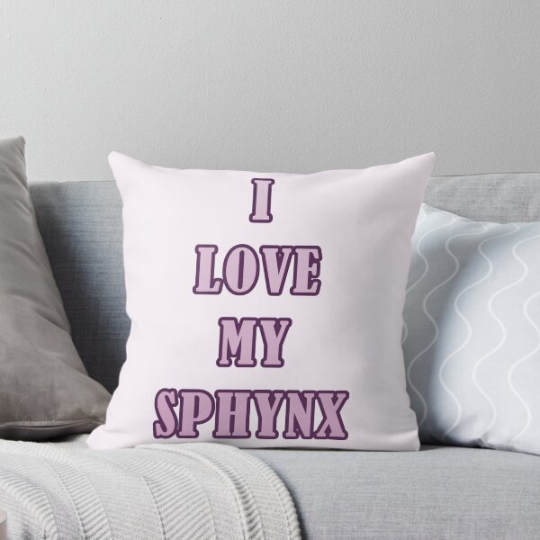 Item preview, I love my sphynx designed and sold by OrangesAndFun.