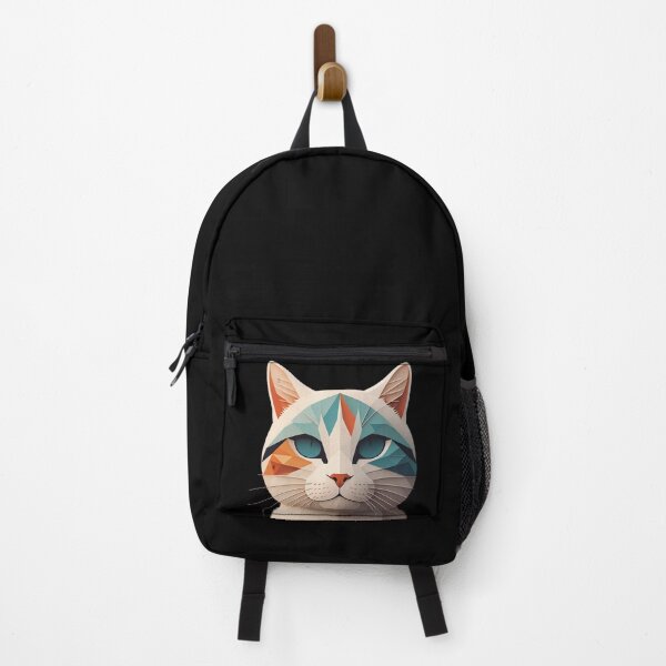 Item preview, multicolored cat designed and sold by cuatrilenio.