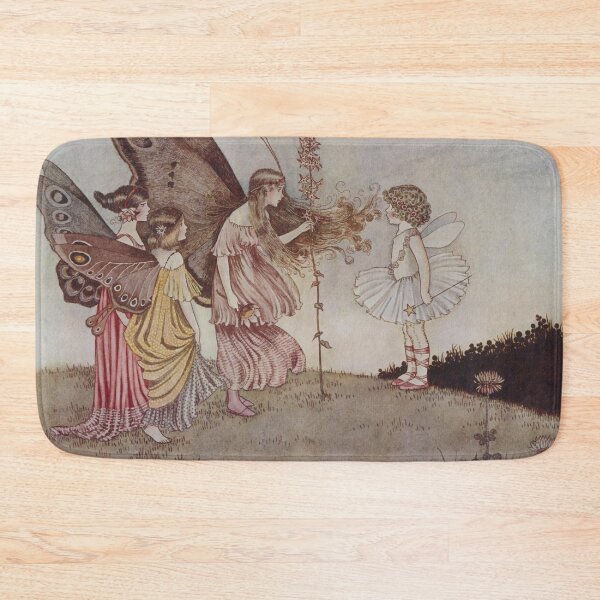 Item preview, The Pantomime Fairy's Dream vintage painting by Outhwaite designed and sold by ElegantTeaTime.