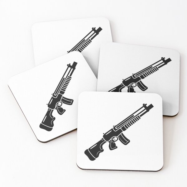 Item preview, Black and White Machine Gun Art designed and sold by Modern-Horizon.