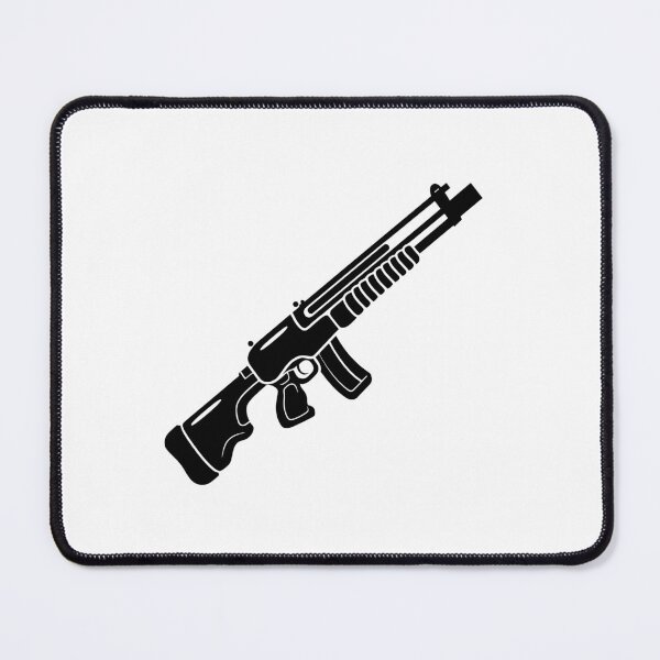 Item preview, Black and White Machine Gun Art designed and sold by Modern-Horizon.