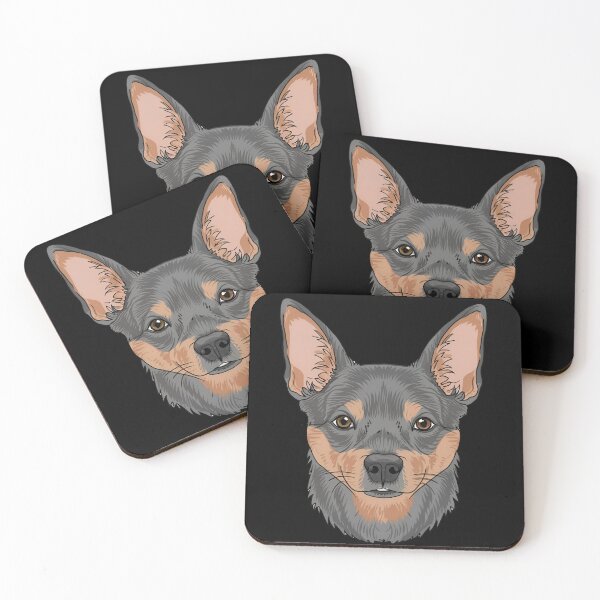 Item preview, Minimalist Charm of the Lancashire Heeler designed and sold by EnchantWearEmpo.