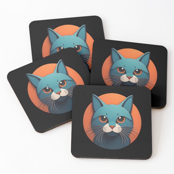 Item preview, lovely cat designed and sold by cuatrilenio.
