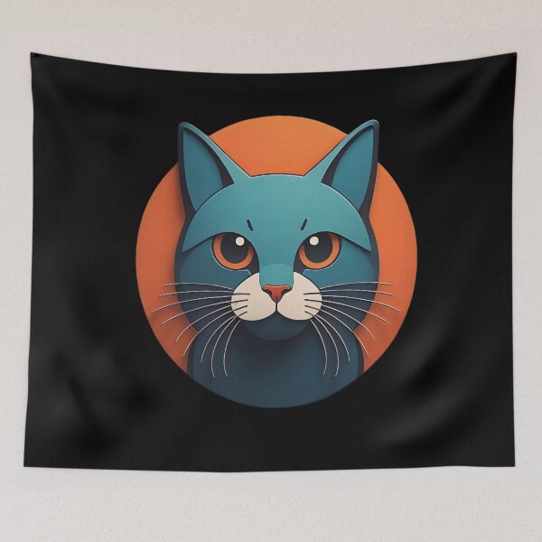Item preview, lovely cat designed and sold by cuatrilenio.