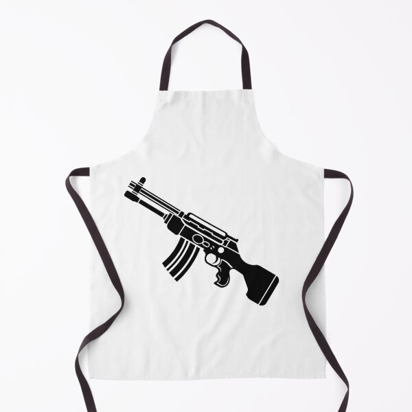 Item preview, Dramatic Black and White Machine Gun designed and sold by Modern-Horizon.
