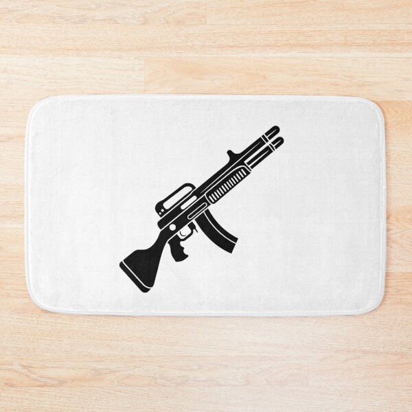 Item preview, Edgy Black and White Machine Gun designed and sold by Modern-Horizon.