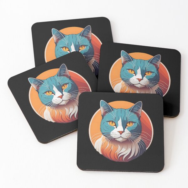 Item preview, lovely cat designed and sold by cuatrilenio.