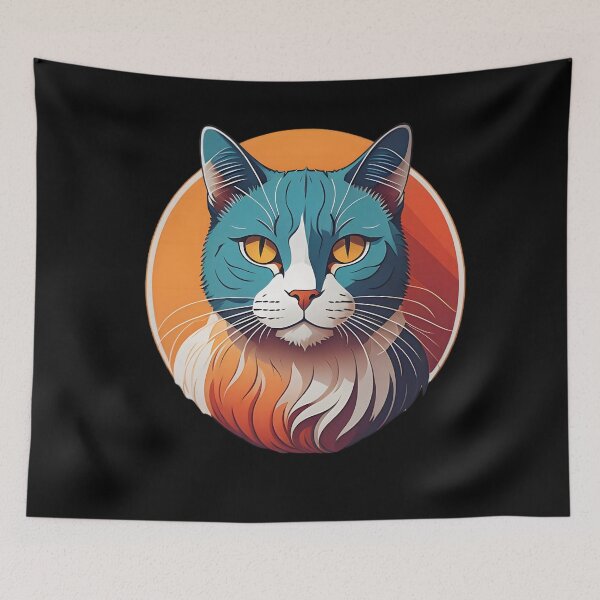 Item preview, lovely cat designed and sold by cuatrilenio.