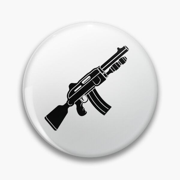Item preview, Bold Black and White War Weapon designed and sold by Modern-Horizon.