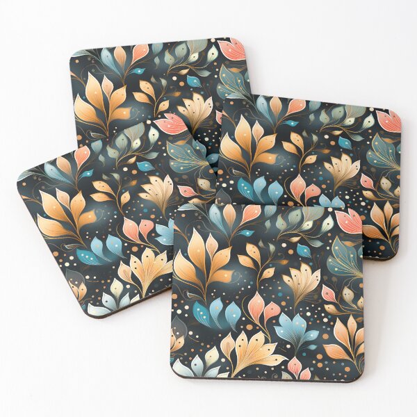 Item preview, Colorful Leaves Pattern designed and sold by Tato02Art.