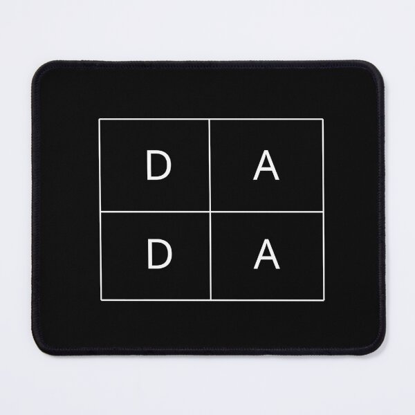 Item preview, Dada - Daddy - Dad - Square t-shirt with a cute letter motif. designed and sold by Refianshoop.