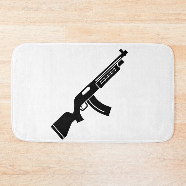 Item preview, Black and White Machine Gun designed and sold by Modern-Horizon.