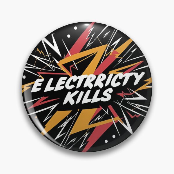 Item preview, Electricity Kills: Power and Danger designed and sold by EnchantWearEmpo.