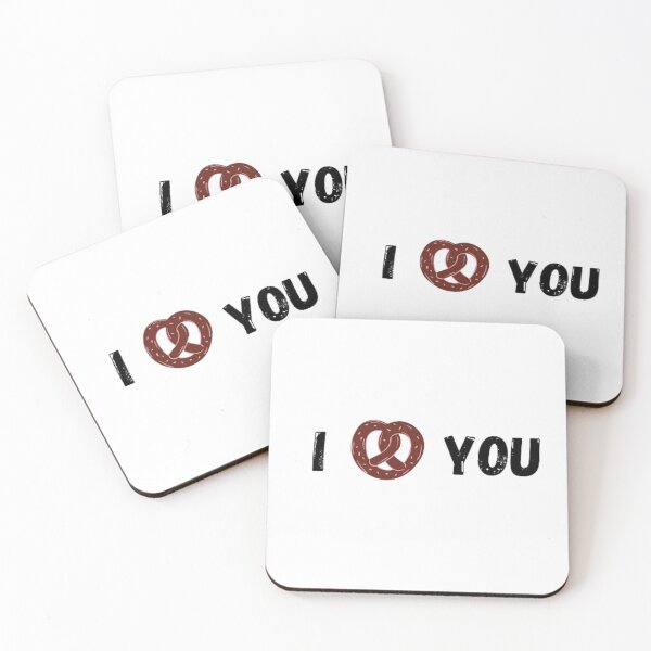 Item preview, I love you, pretzel designed and sold by blueberryduck.