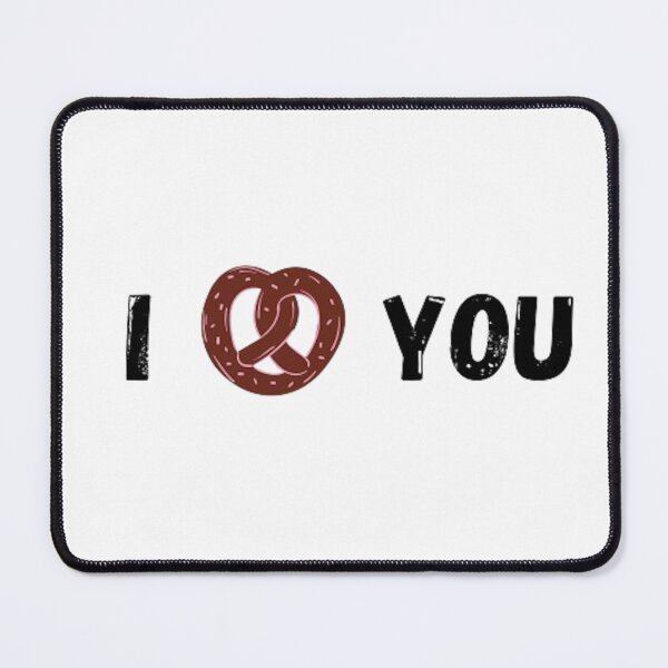 Item preview, I love you, pretzel designed and sold by blueberryduck.