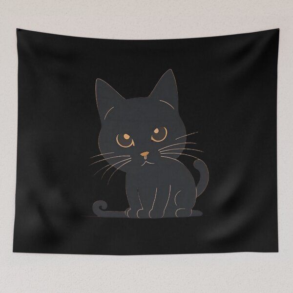 Item preview, lovely cat designed and sold by cuatrilenio.