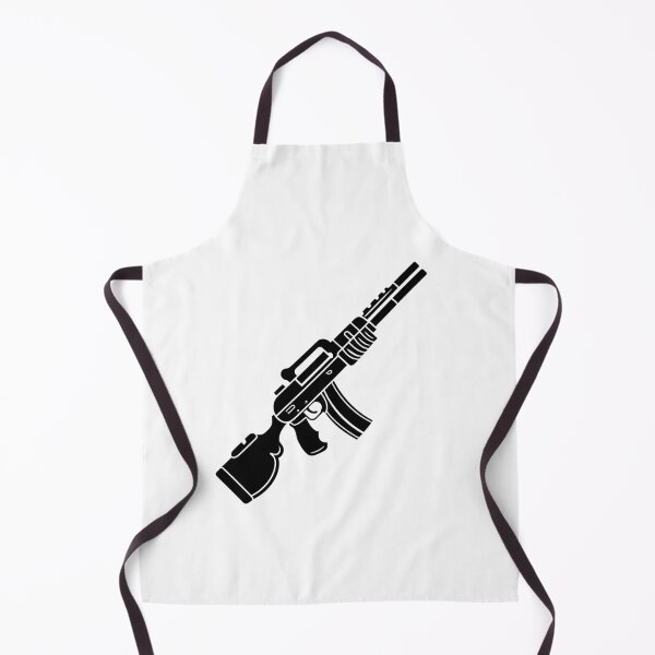 Item preview, Dynamic Black and White Machine Gun designed and sold by Modern-Horizon.