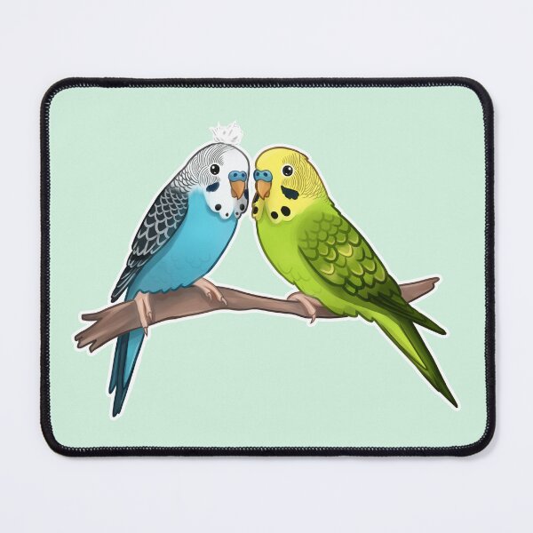 Item preview, Cute Budgies designed and sold by meruesan.